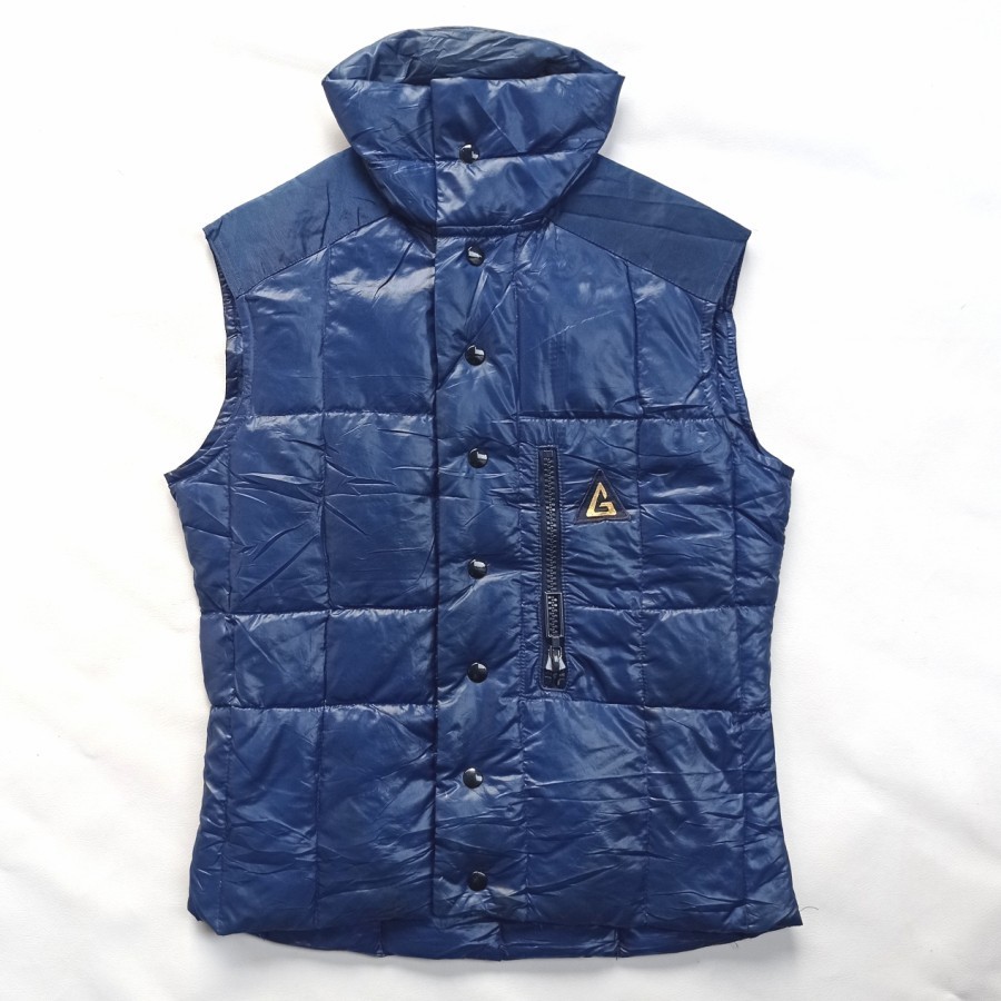 Jual rompi vintage ets roger egger down puffer vest made in swiss ...