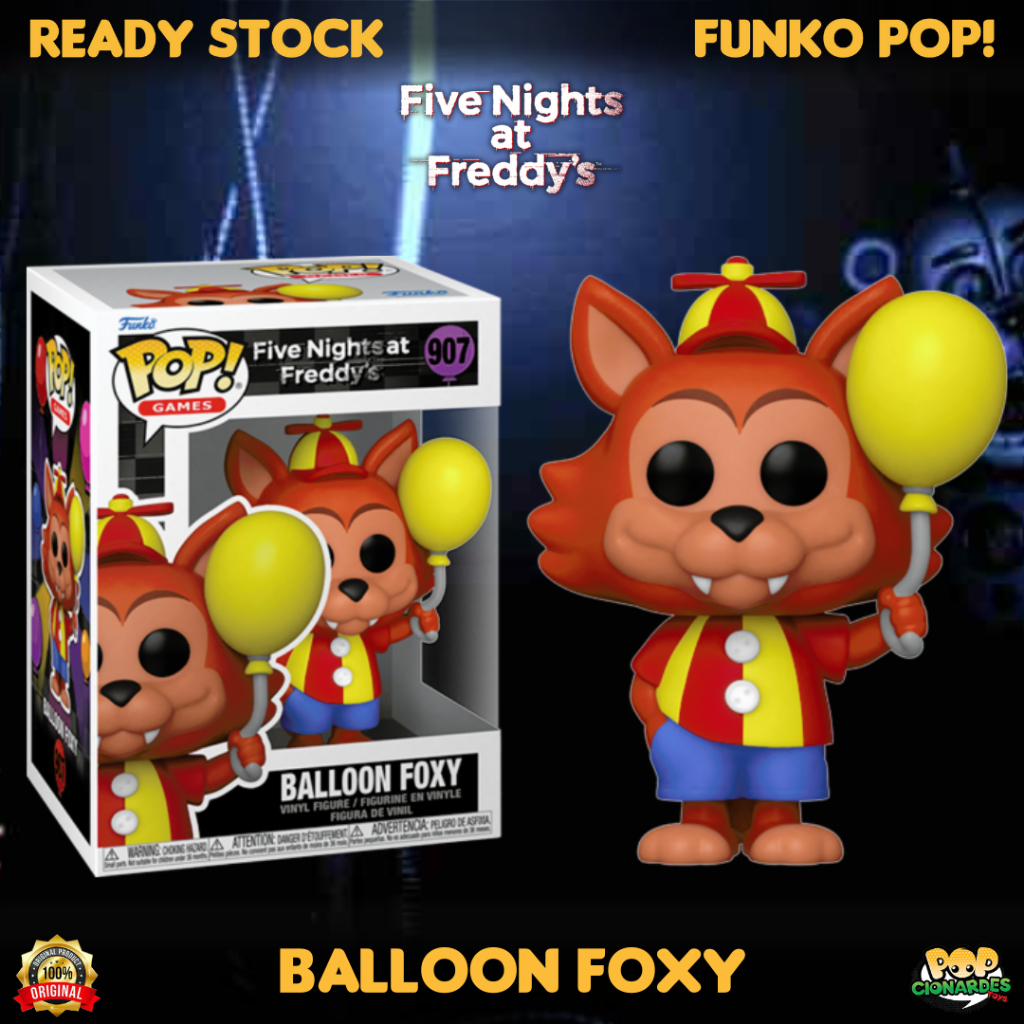 Jual Funko POP Games - Five Night At Freddy's - Balloon Foxy #907 ...