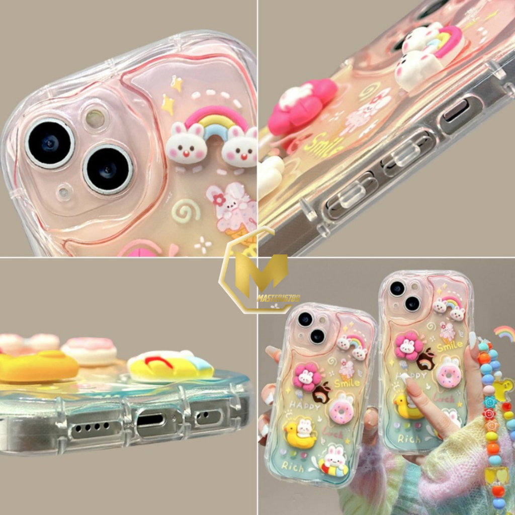 Jual Ss868 Softcase Silikon 3d Caracter Happy Rich Smile Colourfull For