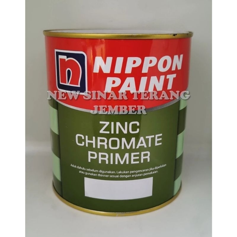 Jual Cat Nippon Zinc Chromate Black 1 KG (Untuk Wilayah Sumsel, Lampung, Jawa & Bali) Shopee