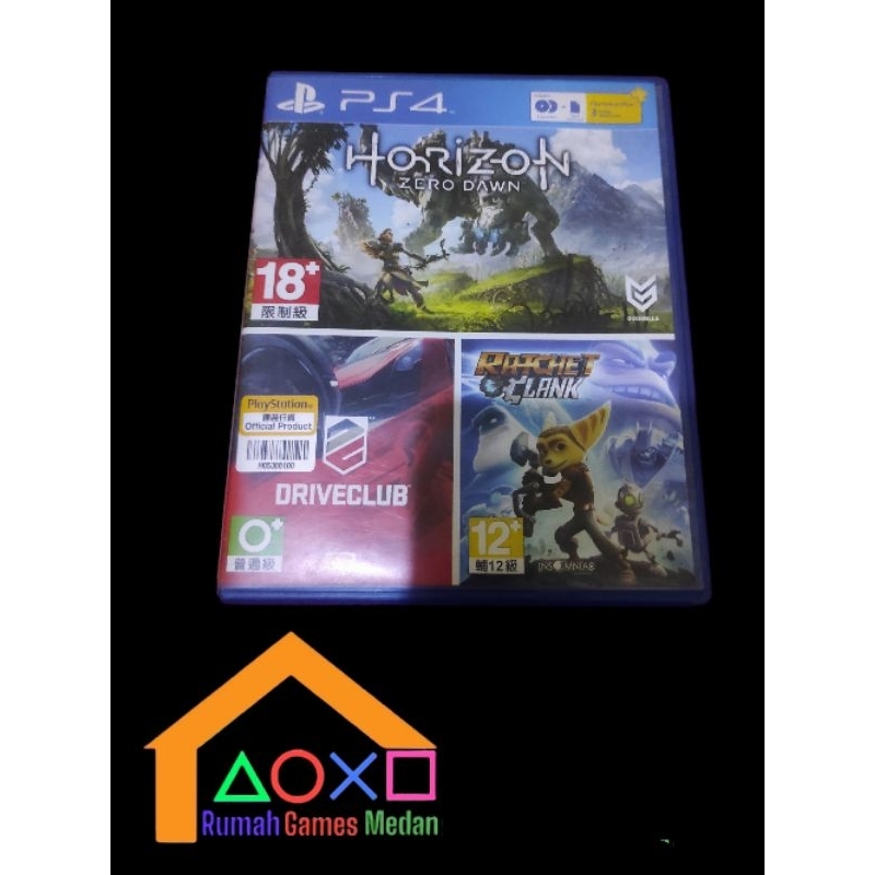 Jual BD/KASET PS4 HORIZON DAWN DAN DRIVER CLUB | Shopee Indonesia