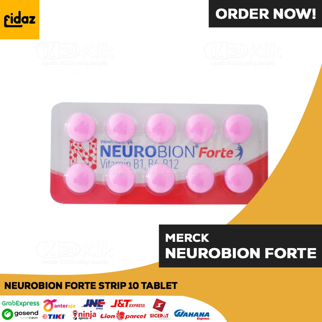 Jual Neurobion FORTE PINK Multivitamin Isi 10 Tablet | Shopee Indonesia