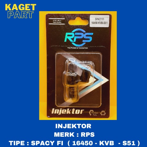 Jual INJEKTOR MERK RPS TIPE SPACY FI ( 16450 - KVB - S51 ) | Shopee ...