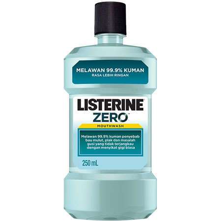 Jual LISTERINE OBAT KUMUR 250 ML ALL VARIAN | SARIAWAN KARANG GIGI BAU ...