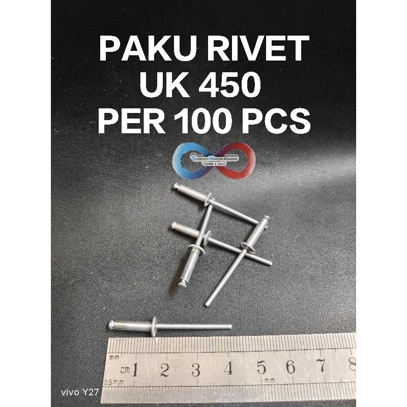 Jual Paku Rivet 450 per 100 pcs | Shopee Indonesia