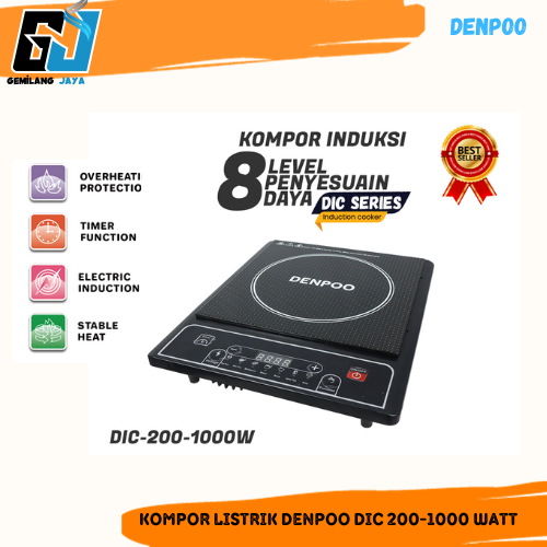 Jual Kompor Induksi Listrik Denpoo Low Watt Dic Shopee Indonesia