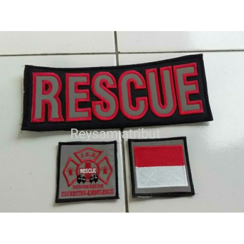 Jual Bordil logo RESCUE | Shopee Indonesia