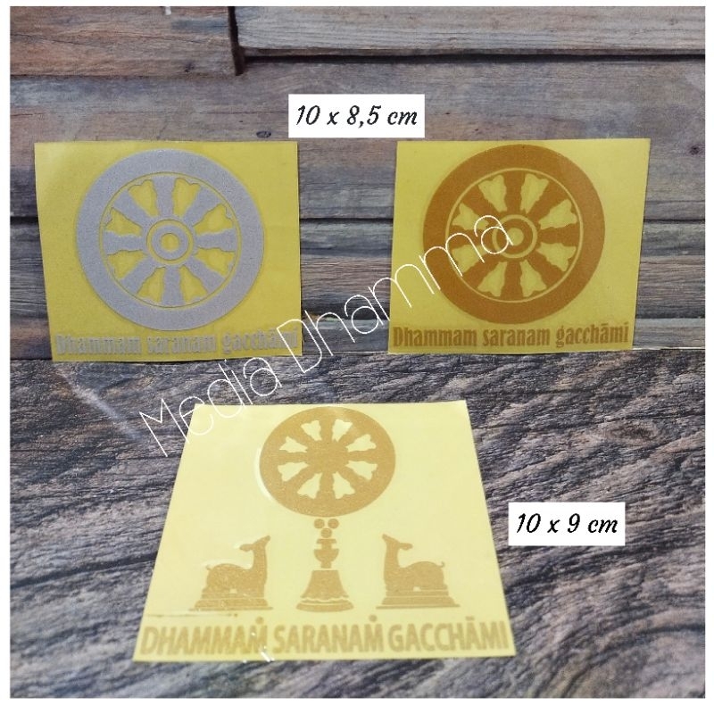 Jual Stiker Cutting Roda Dhamma | Shopee Indonesia