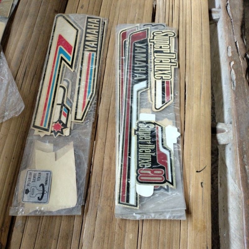 Jual sticker plisir list dekal yamaha v80 cdi v80 superdeluxe | Shopee ...