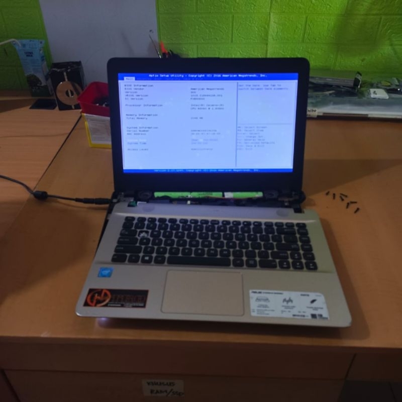 Jual motherboard mainboard mobo normal laptop Asus X441S x441s Shopee