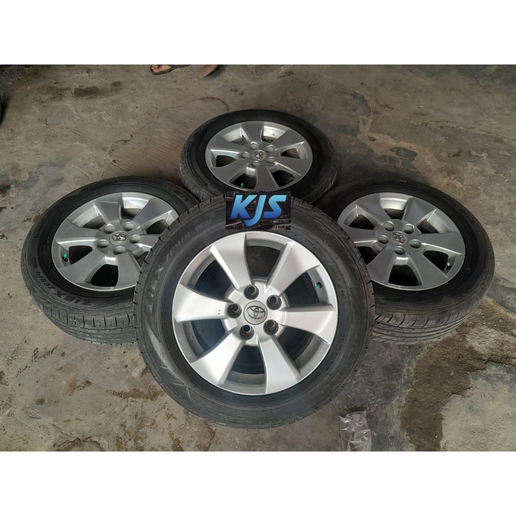 Jual Velg Mobil Bekas Oem Alphard Ring 16 Pcd 5x114 Ban 215/60 R16 ...