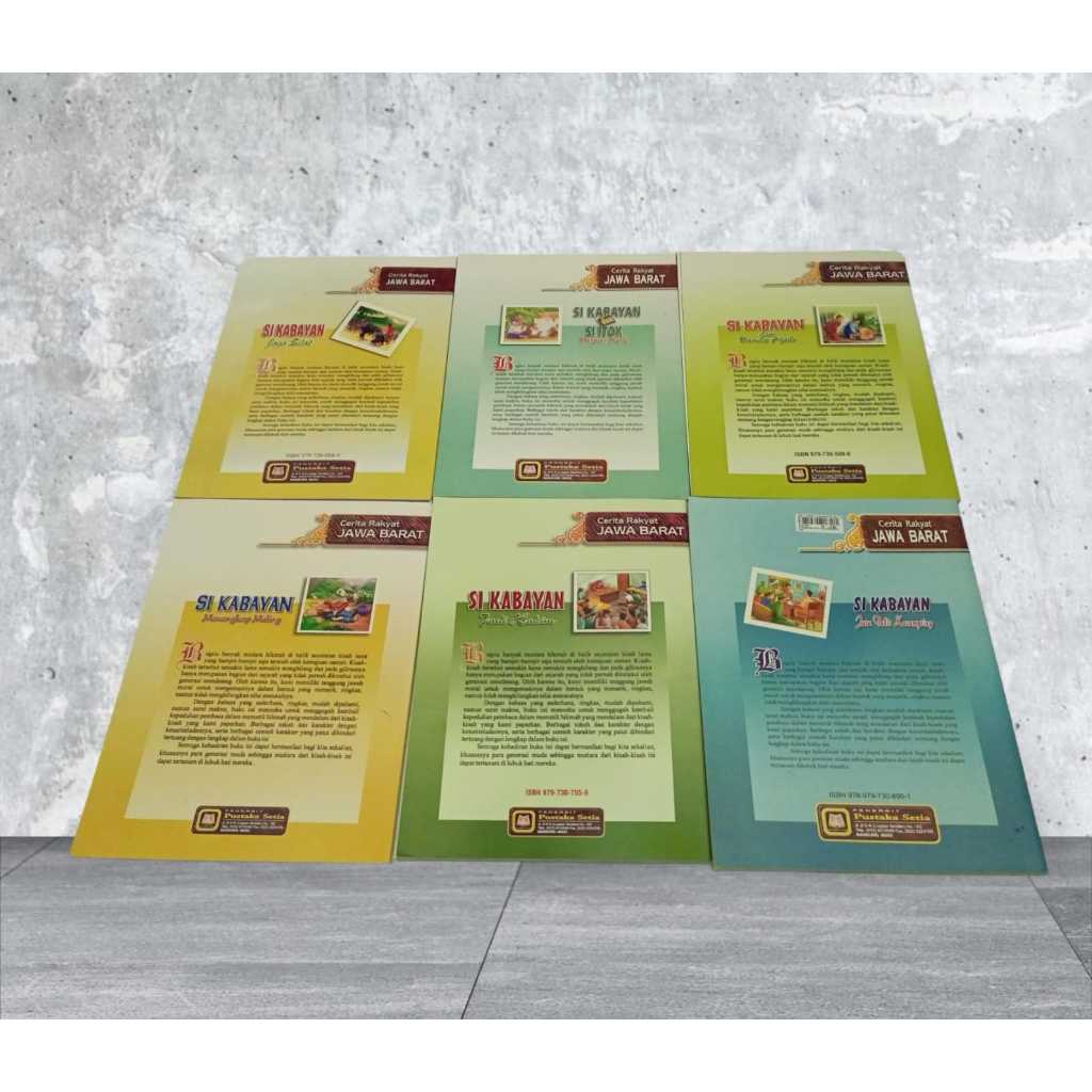 Jual CERITA RAKYAT JAWA BARAT SI KABAYAN - PUSTAKA SETIA | Shopee Indonesia