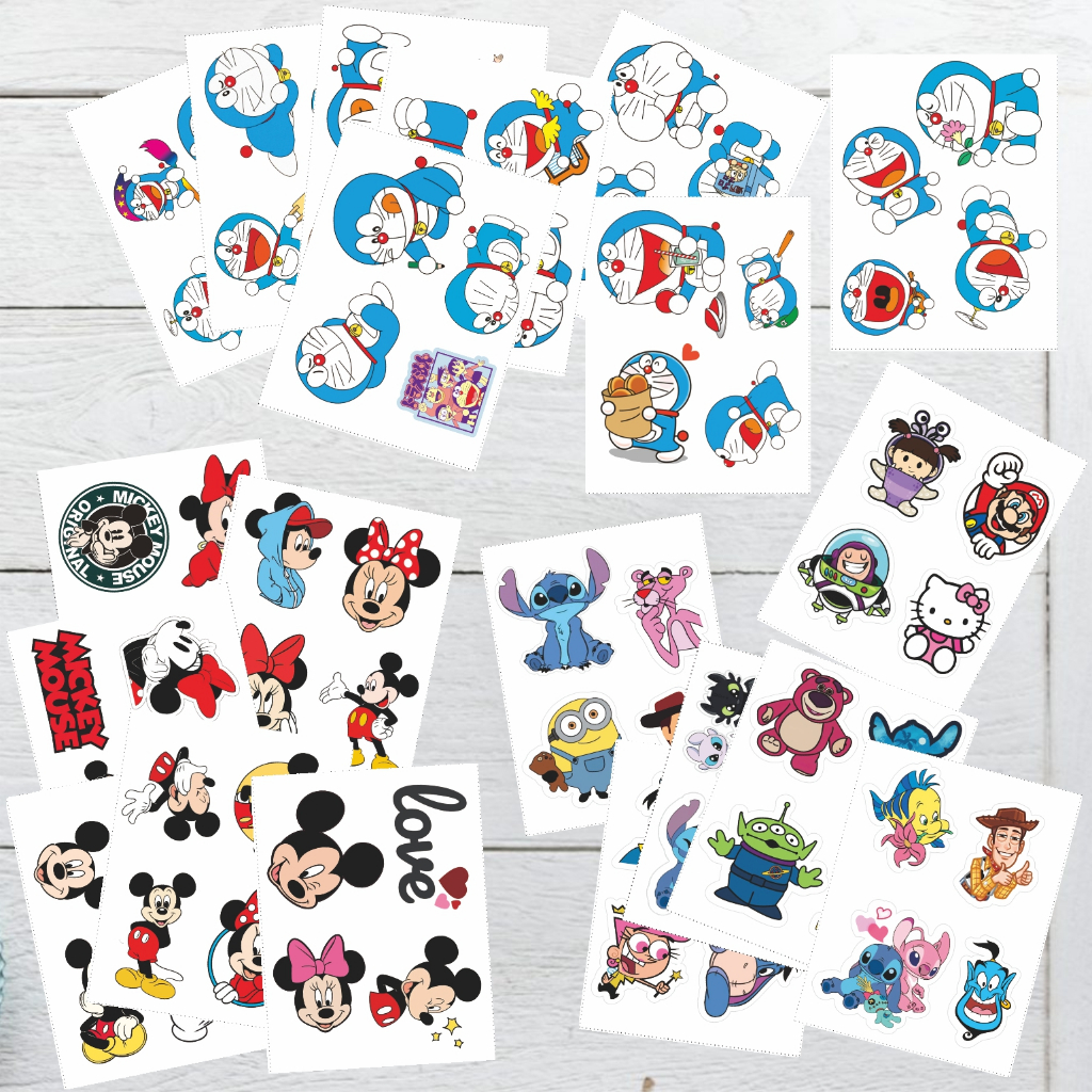Jual Sticker Kartun Lucu Tempelan Gambar Stiker Karakter Lucu | Shopee