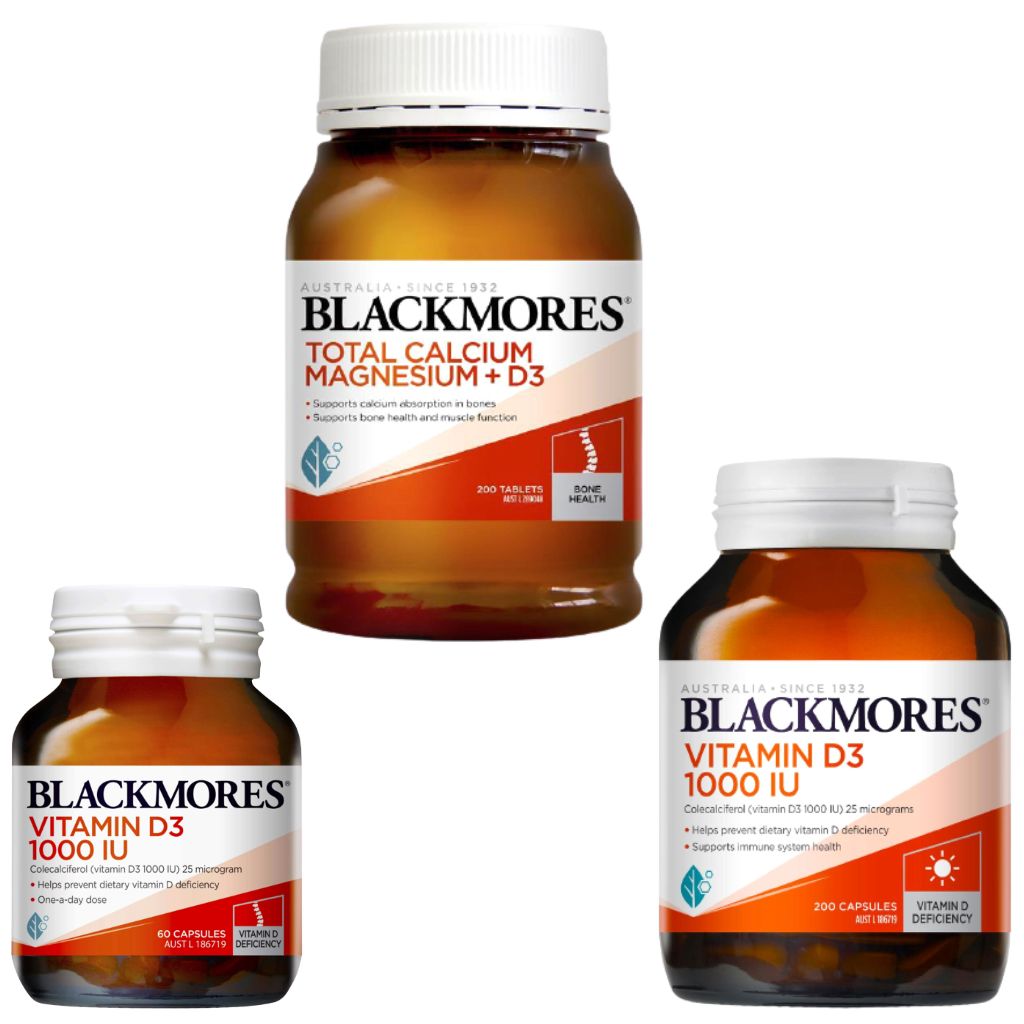 Jual BLACKMORES Vitamin D3 1000iu 60 Capsules Vit D 1000 iu 200 Kapsul