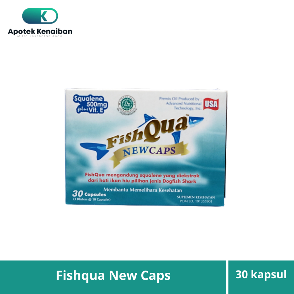 Jual FISHQUA NEW CAPS SUPLEMEN UNTUK DAYA TAHAN TUBUH | Shopee Indonesia