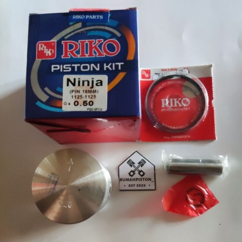 Jual PISTON KIT NINJA PIN 16 RIKO OVERSIZE STD 50 100 Shopee Indonesia