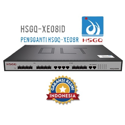 Jual OLT Epon HSGQ XE08ID Bergaransi - HSGQ XE08ID Resmi UpLink 10G AC ...
