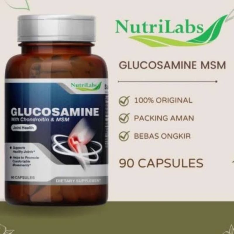 Jual Suplemen Nyeri Sendi Dan Otot Terbaik Glucosamine Chondroitin MSM