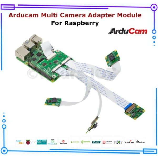 Jual Arducam Multi Camera Adapter Module For Raspberry Pi IMX219 ...