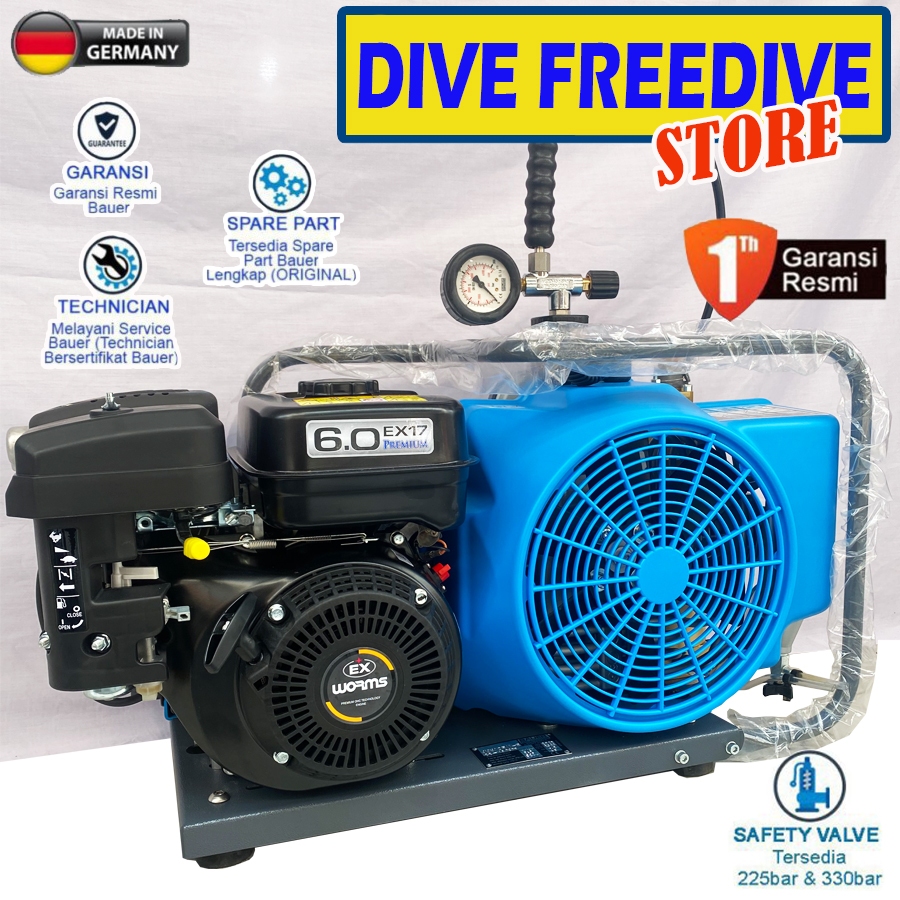 Jual Compressor Bauer Junior II 2 No BTimer Kompresor Komba Pengisi