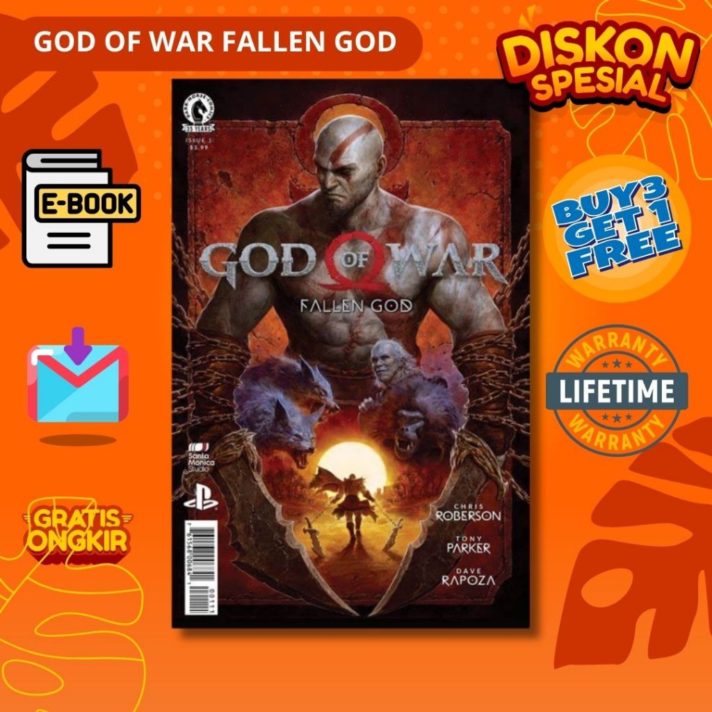 Jual Komik God of War Fallen God - Full Colour - Bahasa Inggris ...