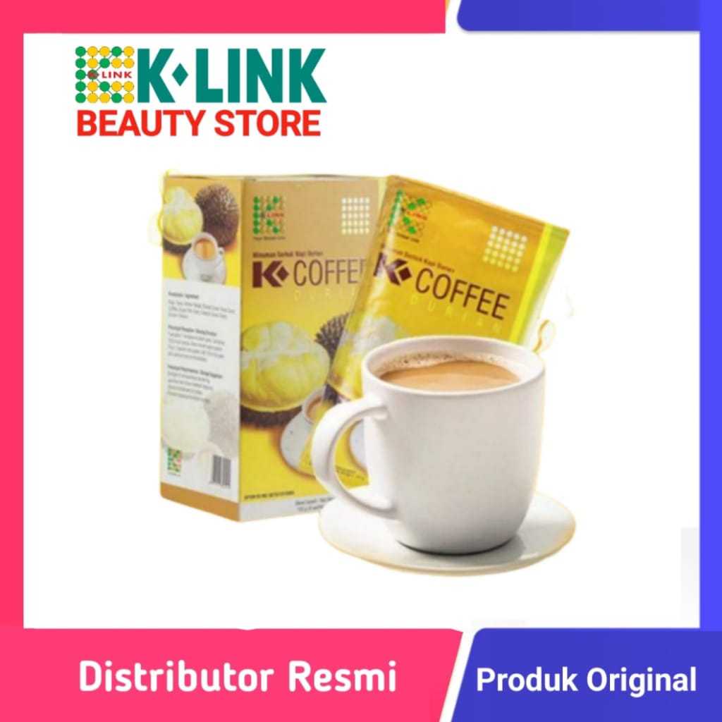 Jual Kopi durian k link.K link kopi durian.Kopi rasa durian.Kopi durian