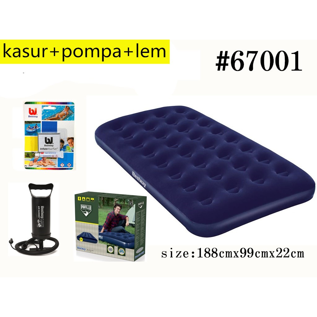 Jual Kasur Angin Bestway 67000 67001 67002 67003 67004 pompa