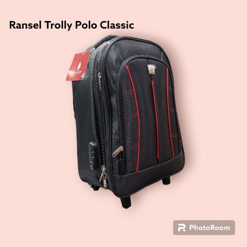 Jual Ransel Trolly Polo Classic Original | Shopee Indonesia
