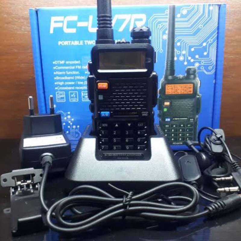 Jual HT FIRSTCOM UV7R Handy Talky FIRSTCOM FC-UV7R Dualband Kualitas ...