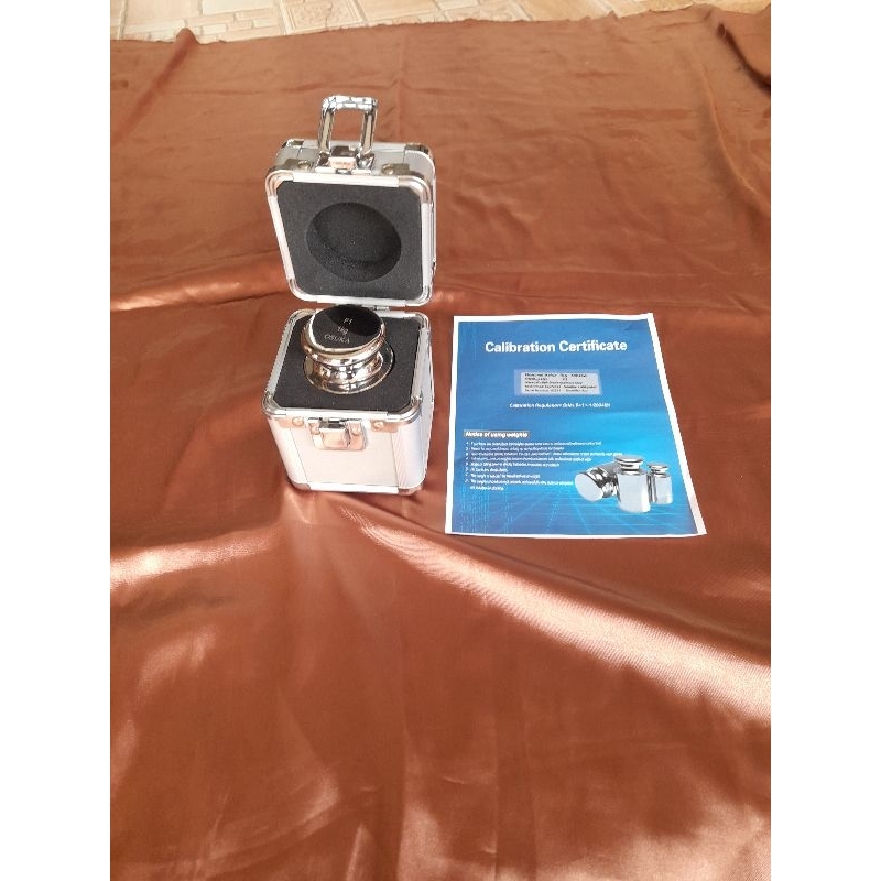 Jual Batu Timbangan F1 1kg / Anak Timbangan 1 kg F1 stainless Osuka