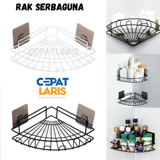 Jual CL Rak Kamar Mandi Model Kipas Rak Dinding Rak Penyimpanan ...