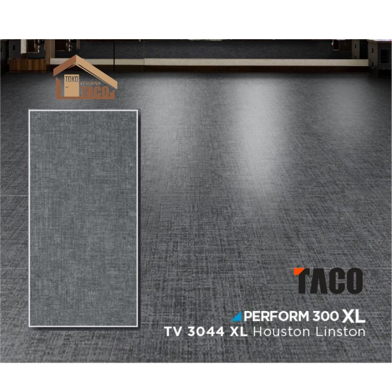 Jual TV-3044 houston linston taco lantai vinyl warna gelap perform 300 ...