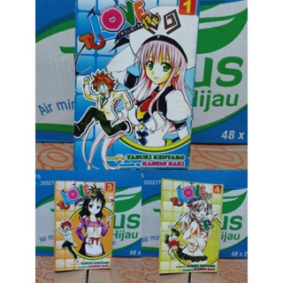 To Love Ru Manga Volumes 3-4