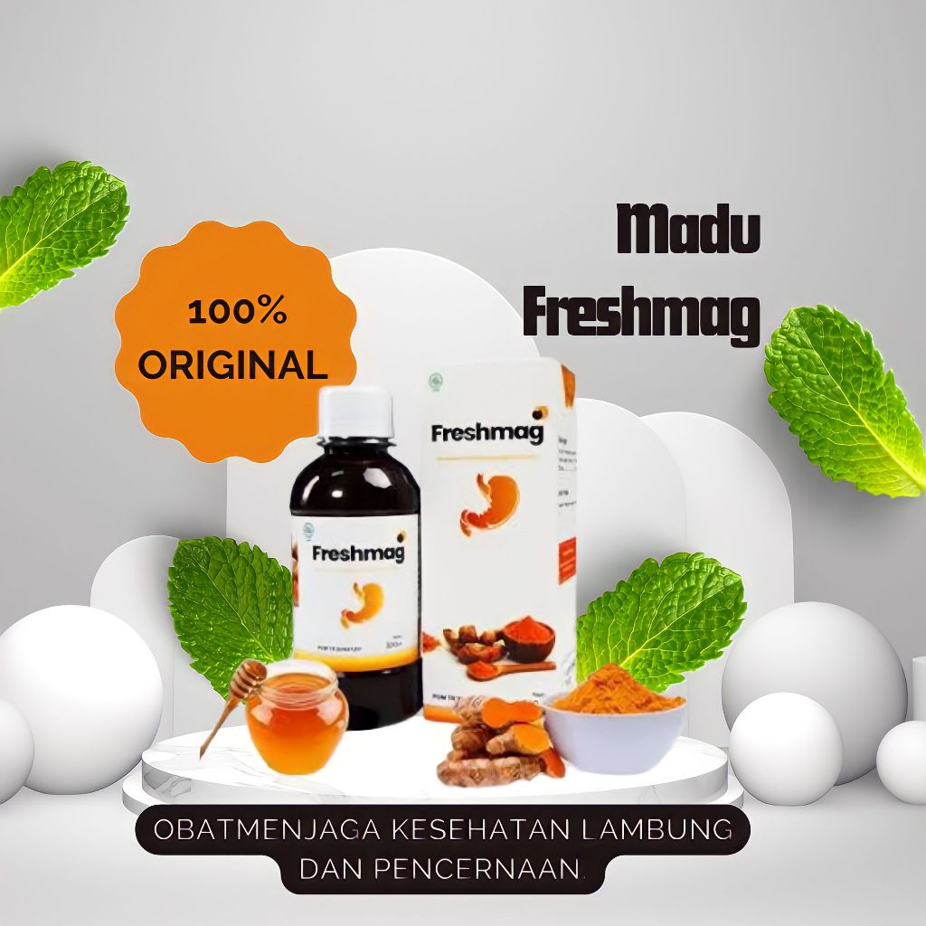 Jual FRESHMAG Madu LambungSolusi Ampuh Untuk Asam Lambung Dan Maag(100