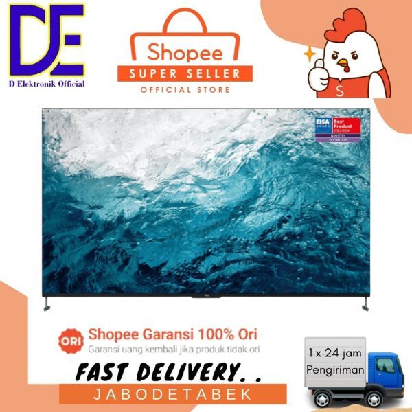 Jual Tcl 98C735 C735 Qled Google 98 Inch 98 Smart Tv 98 Inch 4k Uhd Shopee Indonesia