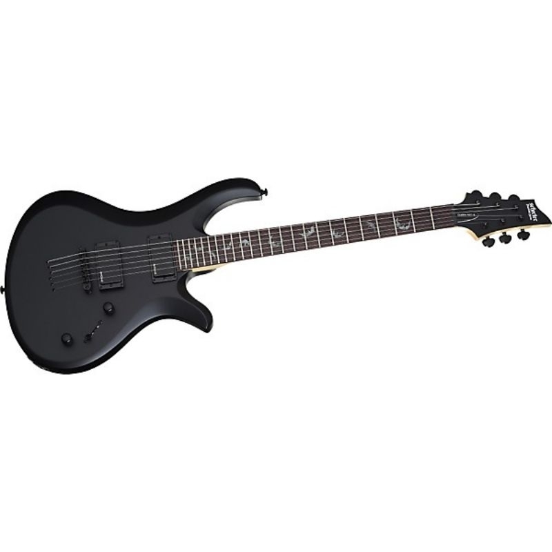 Jual gitar listrik Schecter damien riot 6 original 2nd like new ...