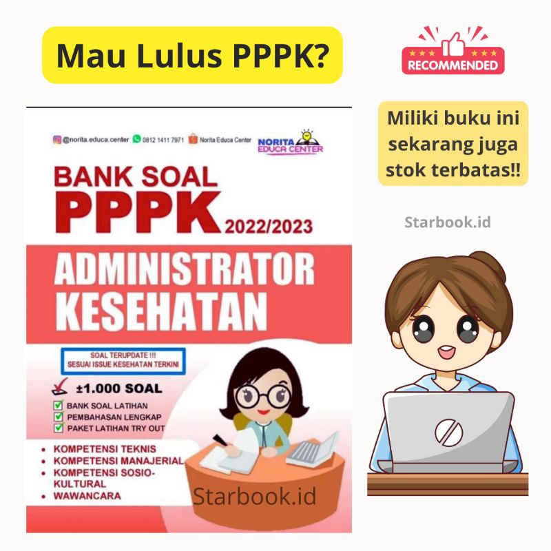 Jual BUKU BANK SOAL PPPK ADMINISTRATOR KESEHATAN 2023-2024 | Shopee ...