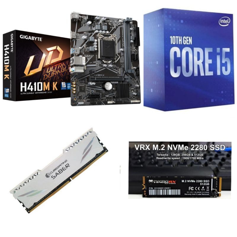 Jual Paket Processor Intel Core i5 10400 / i5 10400F Box Gen 10 ...