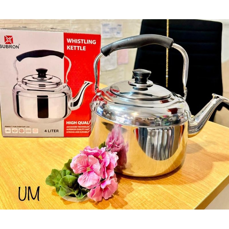 Jual SUBRON - Teko siul stainless 4 liter. | Shopee Indonesia