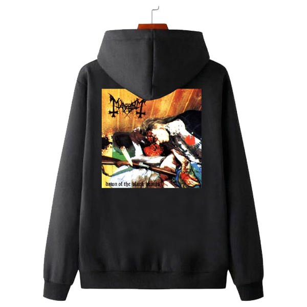 Jual Jaket Hoodie Mayhem Dawn of The Black Heart Hoodie Sweater