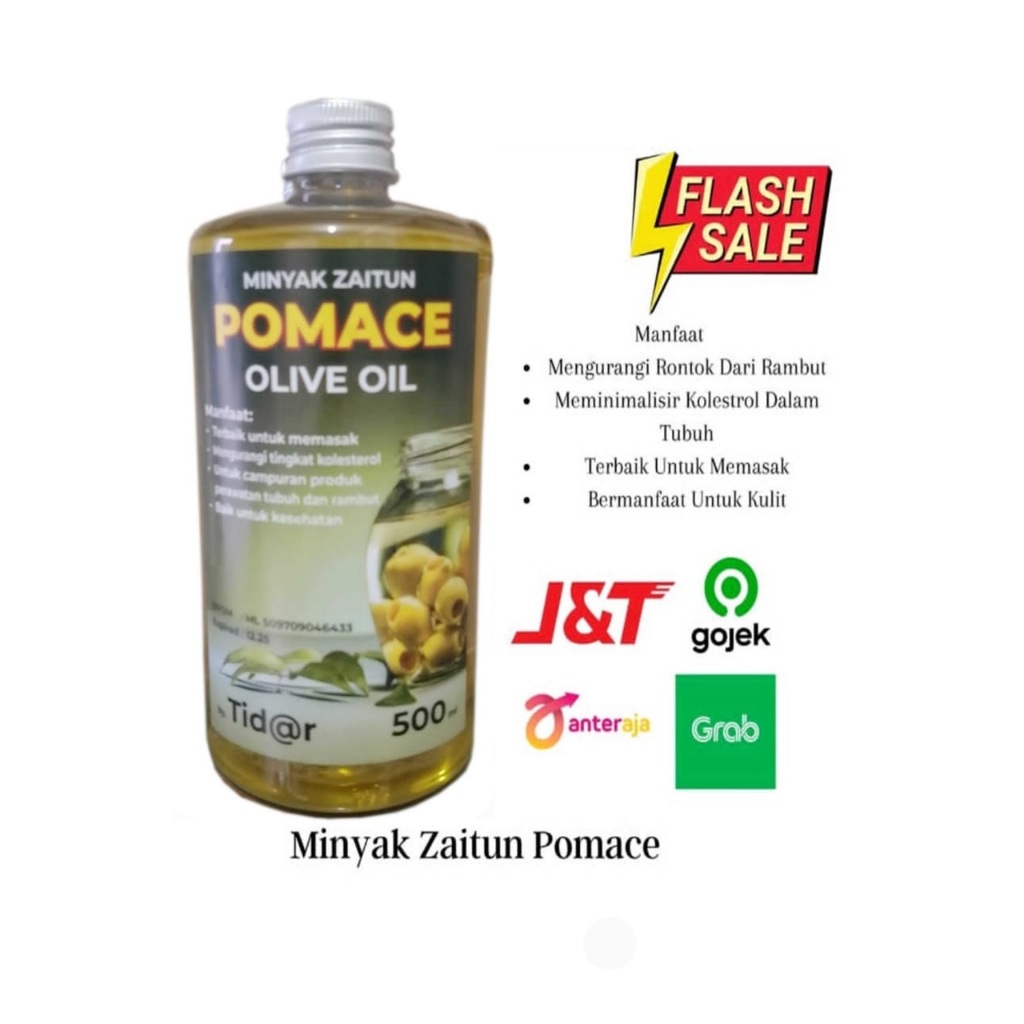 Jual Pomace Olive Oil / Minyak Zaitun Extra Light 500ml Terbaik Untuk