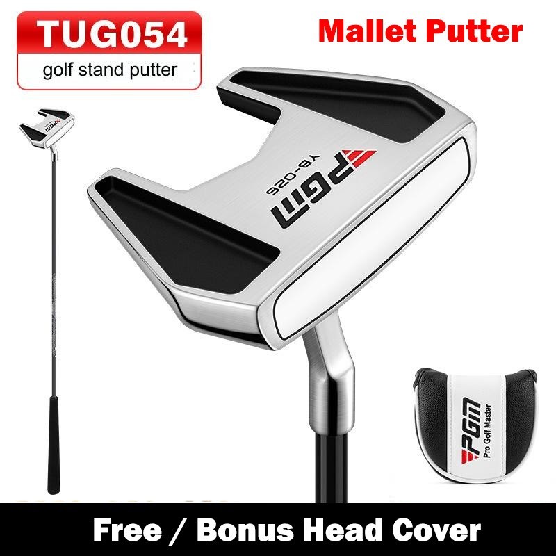 Jual Pgm Tug054 Stick Golf Mallet Putter Club Stik Bonus Head Cover Shopee Indonesia 