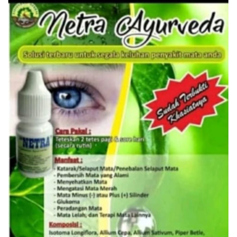 Jual Netral Ayurveda Tetes Mata Herbal | Shopee Indonesia