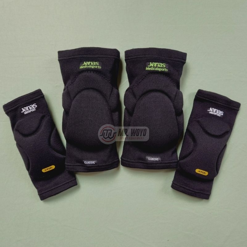 Jual Kneepad futsal jonas maxim v3 hitam elbowpad jonas neo hitam knee