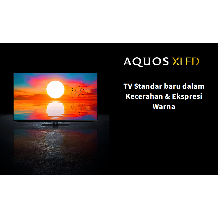 Jual TV SHARP 75 Inch LED 75FV1X (XLED-4K Google TV) | Shopee Indonesia