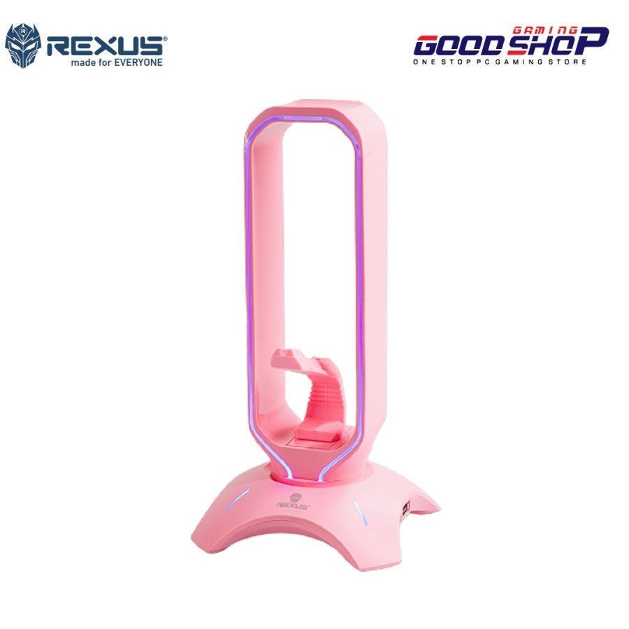 Jual Rexus Headset Stand Bungee J3 RGB with USB Hub | Shopee Indonesia