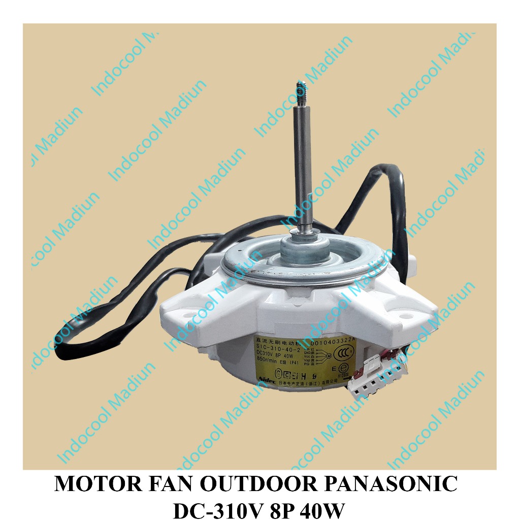 Jual DINAMO FAN OUTDOOR AC/MOTOR FAN OUTDOOR PANASONIC DC310V 8P 40W