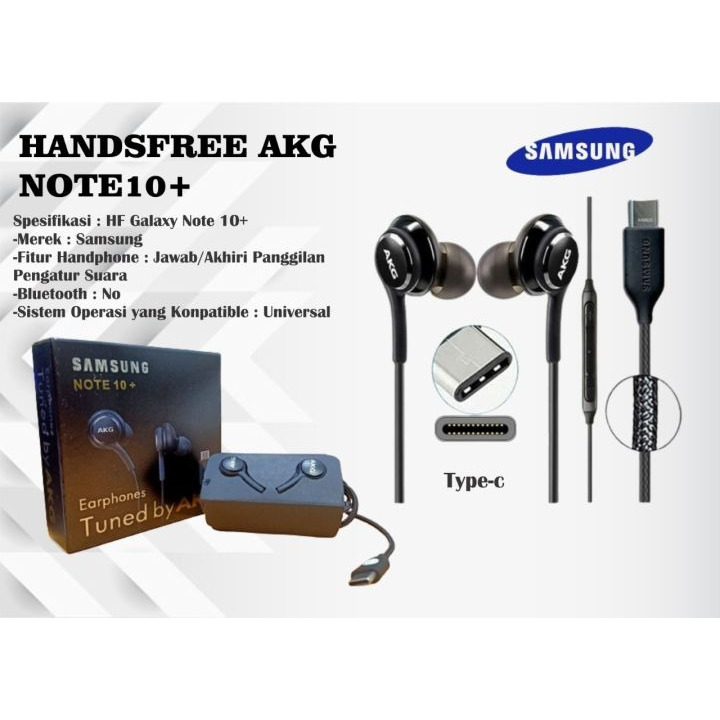 Jual Headset Type C For Sam AKG Note 10 Grade B Original Best