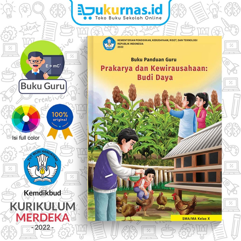 Jual Buku Panduan Guru Prakarya Dan Kewirausahaan : Budi Daya SMA/MA ...