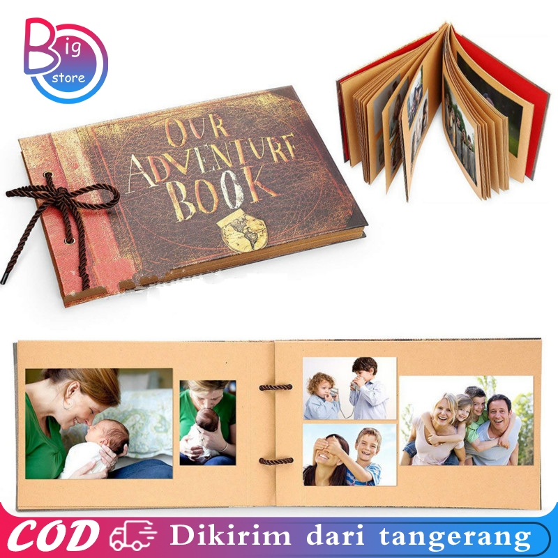 Jual Our Adventure Book / My Adventure Book / Album Foto Scrapbook / My ...